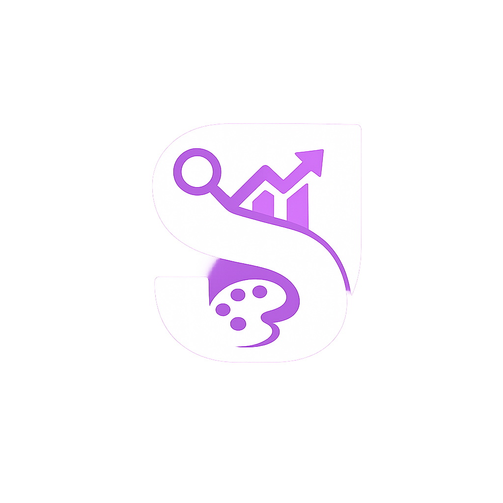 Purple color logo
